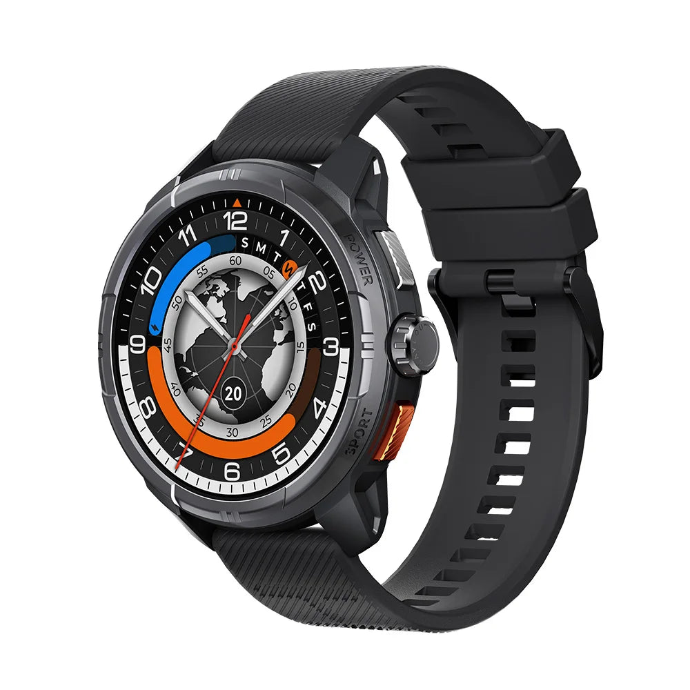 HAYLOU Solar Ultra GPS Smartwatch – 1.6" AMOLED, Bluetooth Calls, 5ATM