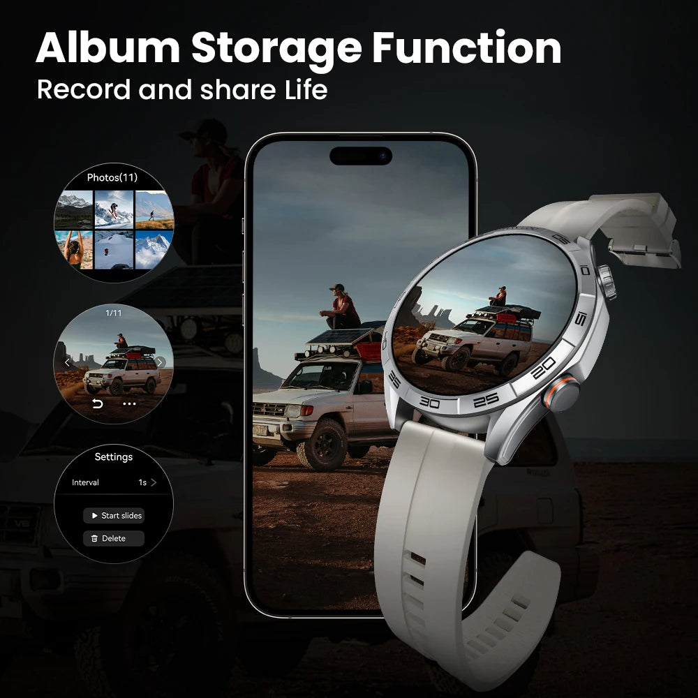 HAYLOU Solar 5 Smartwatch – 1.58" AMOLED, Voice Call, 24H Health & Sports Tracking