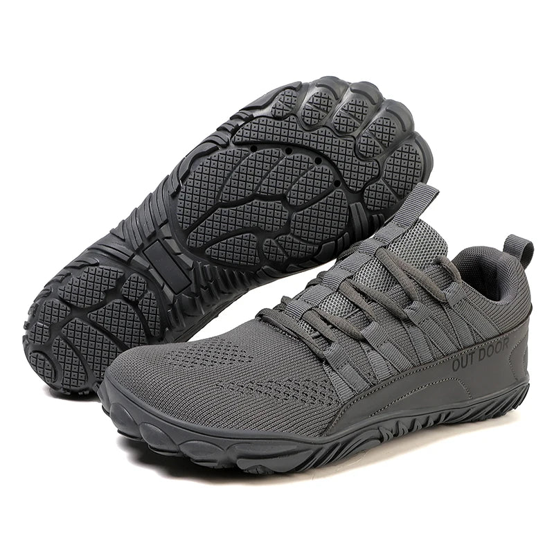 Barefoot Outdoor Hiking Shoes – Wide Fit Plus Size Shoes for Couples & Fitness