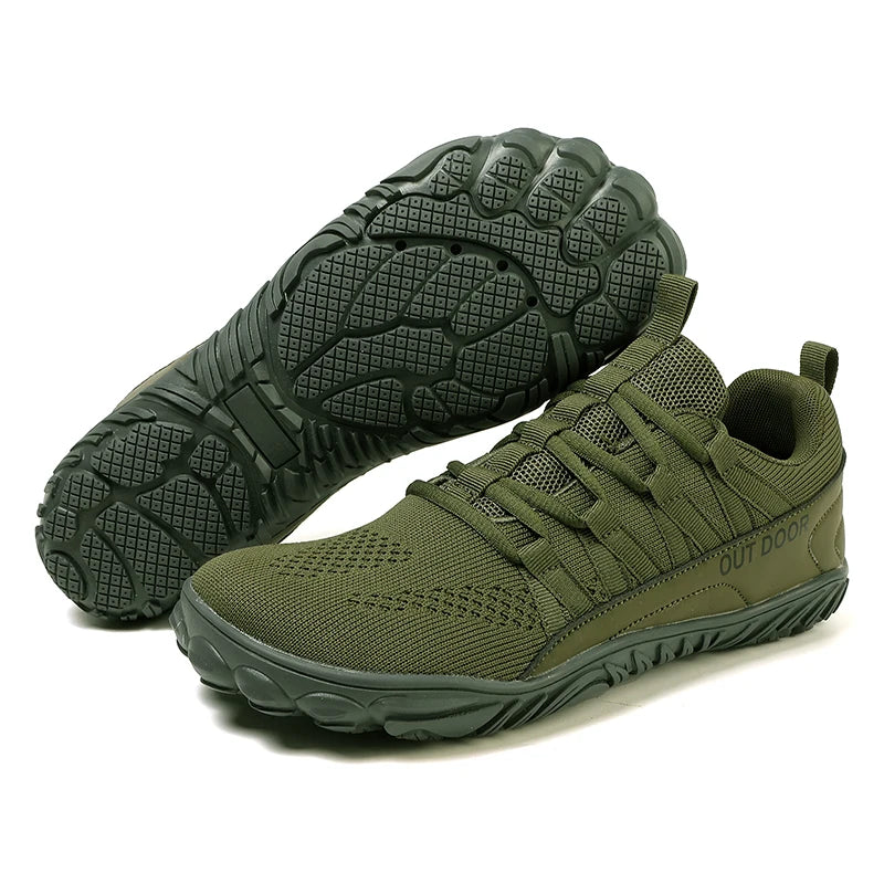 Barefoot Outdoor Hiking Shoes – Wide Fit Plus Size Shoes for Couples & Fitness