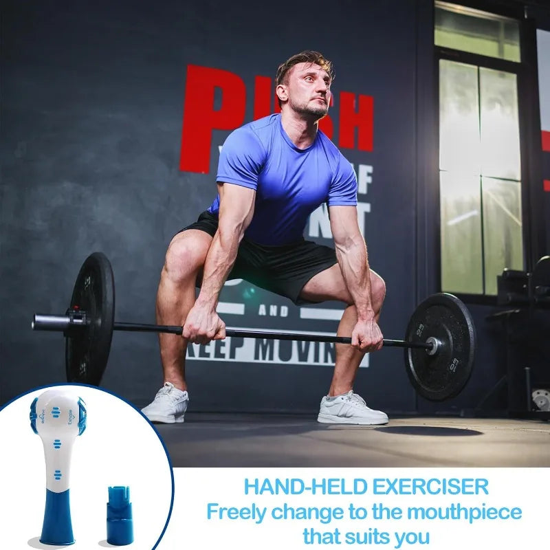 Sports Breathing Trainer – Lung Expansion & Mucus Clearance Device for Fitness & Health