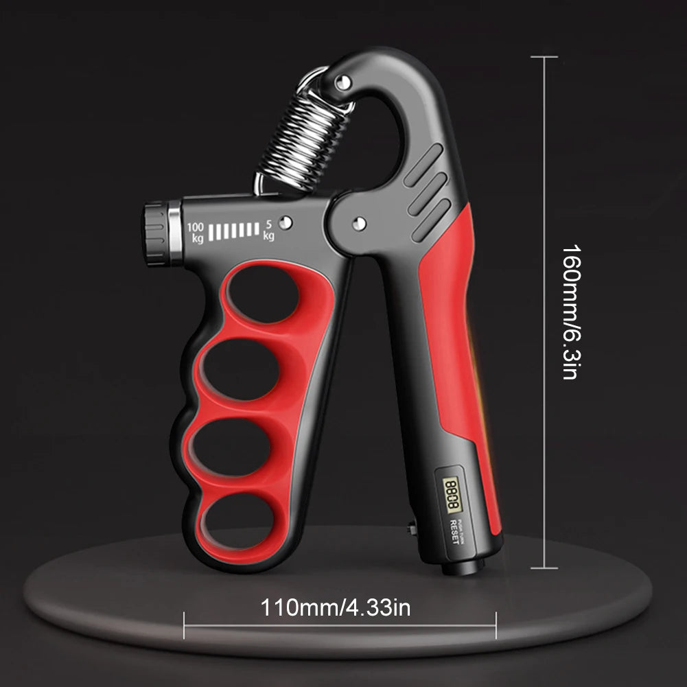 Adjustable Grip Strength Trainer – 5–100KG Hand Gripper for Wrist & Forearm Training