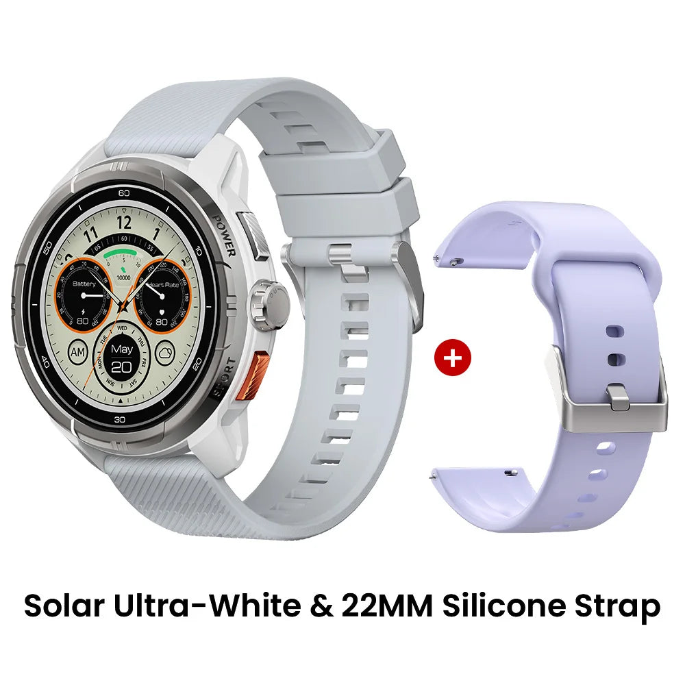 HAYLOU Solar Ultra GPS Smartwatch – 1.6" AMOLED, Bluetooth Calls, 5ATM