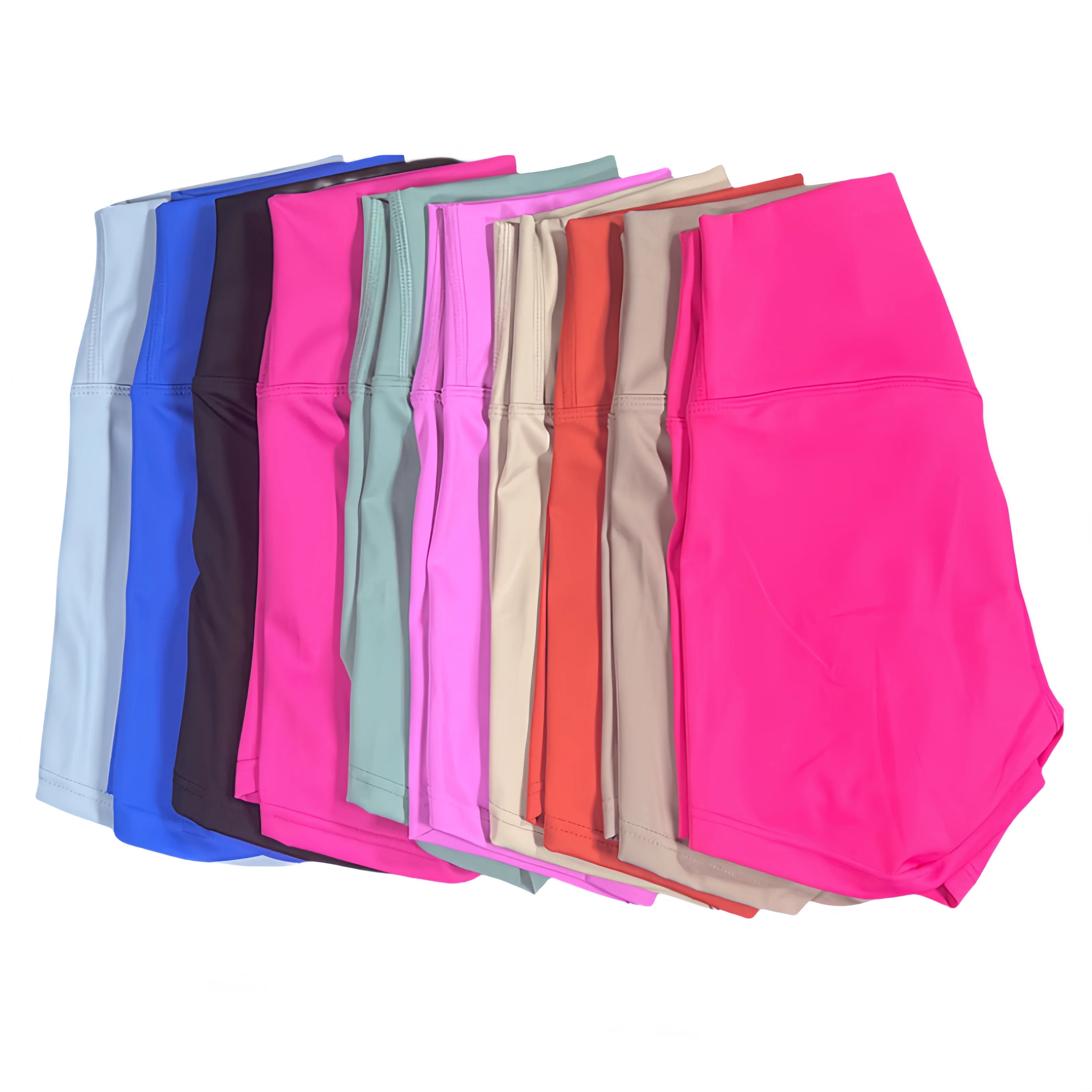 Women’s High-Waist Yoga Shorts – Quick-Dry, Hip-Lift Fitness & Running Shorts