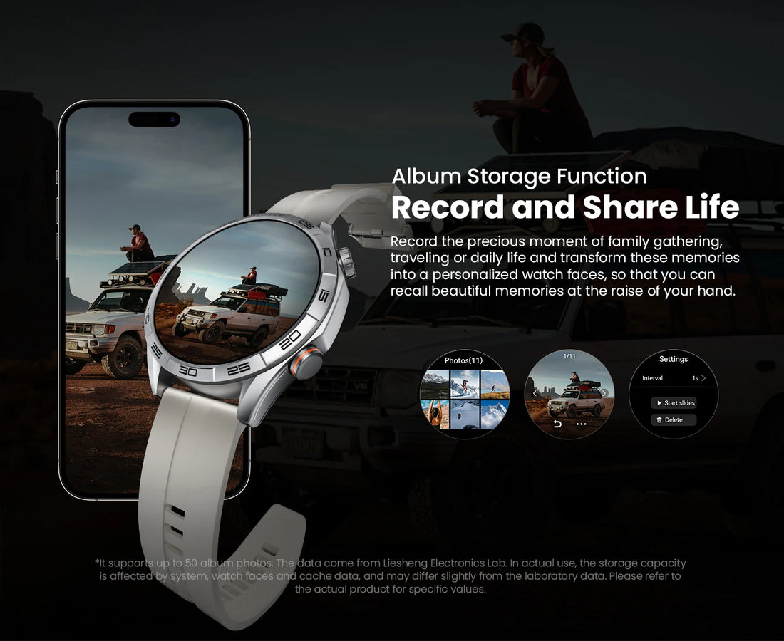HAYLOU Solar 5 Smartwatch – 1.58" AMOLED, Voice Call, 24H Health & Sports Tracking