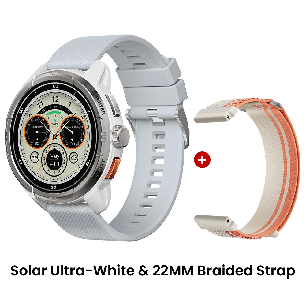 HAYLOU Solar Ultra GPS Smartwatch – 1.6" AMOLED, Bluetooth Calls, 5ATM