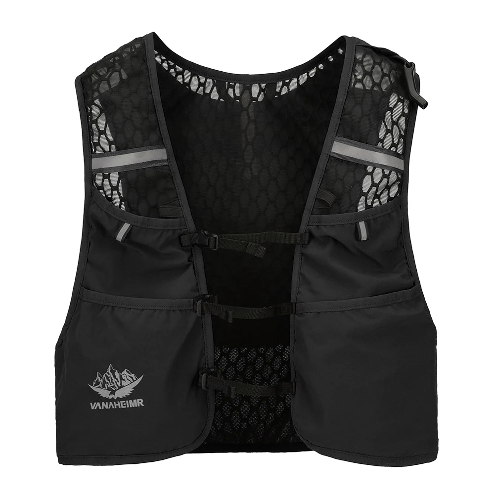 Lightweight Running & Cycling Vest Backpack – Breathable Nylon Storage Pack