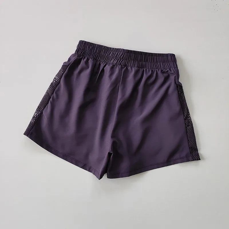 Women’s High-Waist 2-in-1 Yoga Shorts