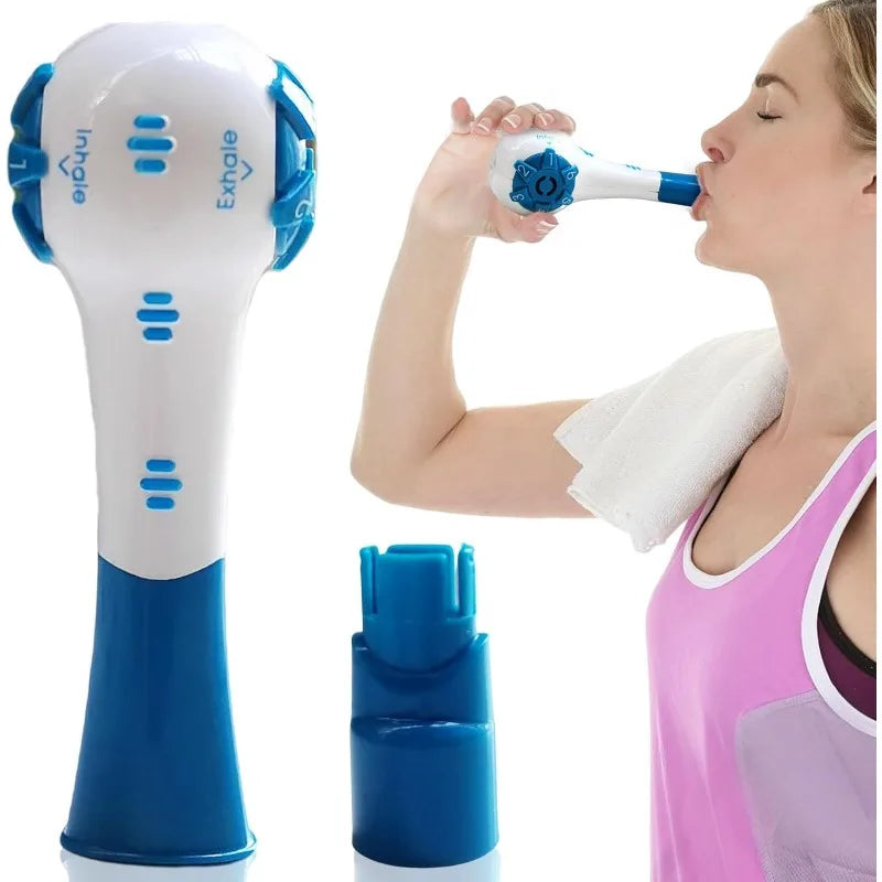 Sports Breathing Trainer – Lung Expansion & Mucus Clearance Device for Fitness & Health