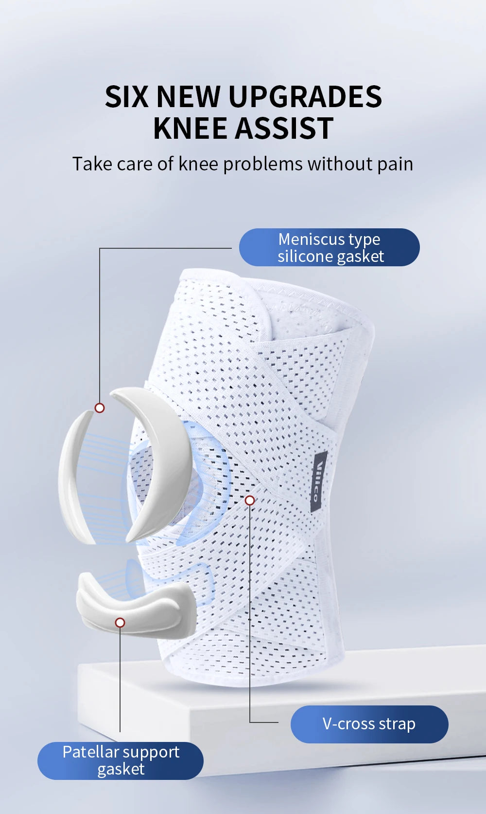 Lightweight Sports Knee Pads – Unisex Summer Protection for Running & Basketball