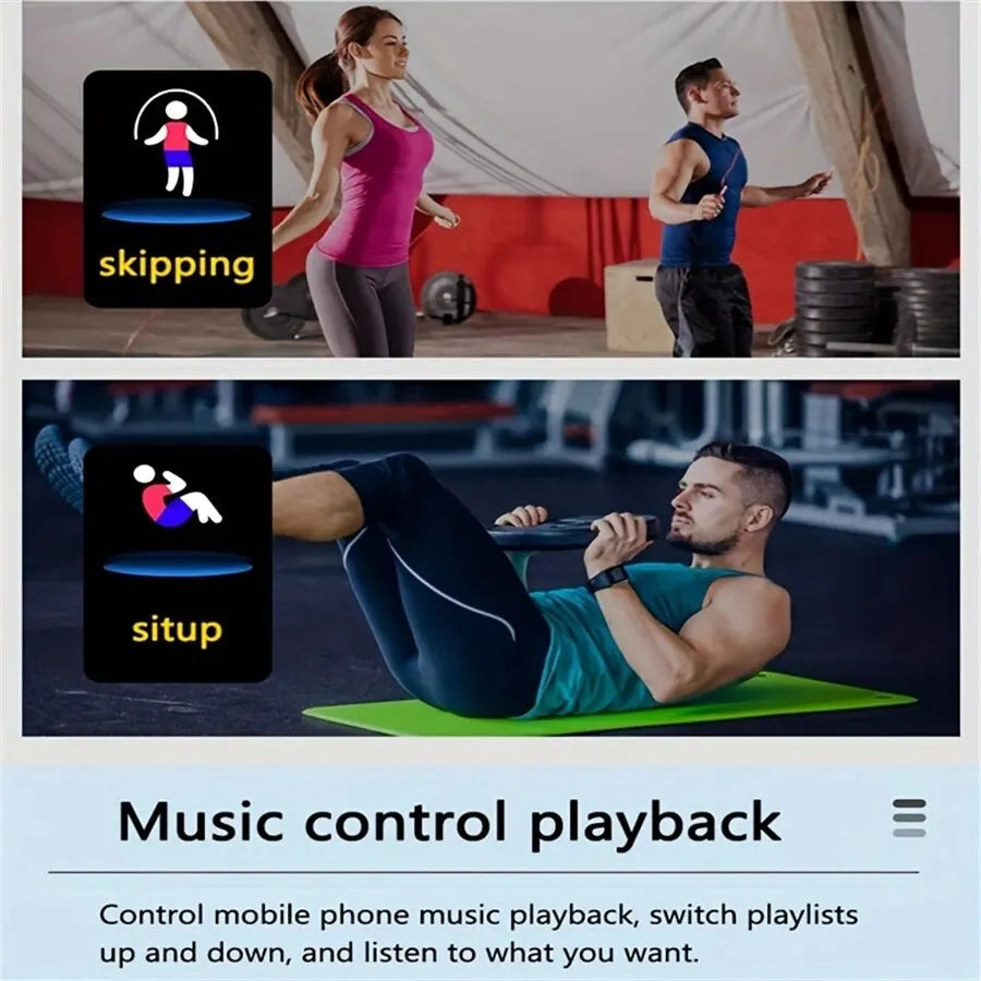 D13/116Plus Smartwatch – Multifunction Fitness Tracker for Men, Women & Kids