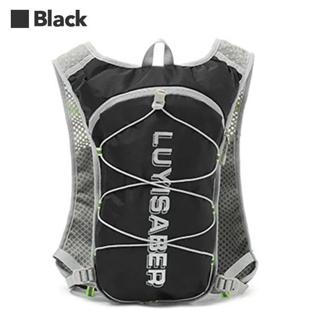 Ultra-Light Hydration Backpack – 1.5L Water Bladder + 500ML Bottle for Outdoor Sports