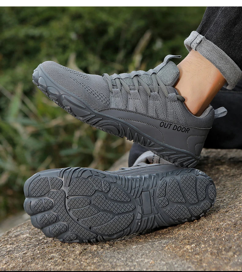 Barefoot Outdoor Hiking Shoes – Wide Fit Plus Size Shoes for Couples & Fitness