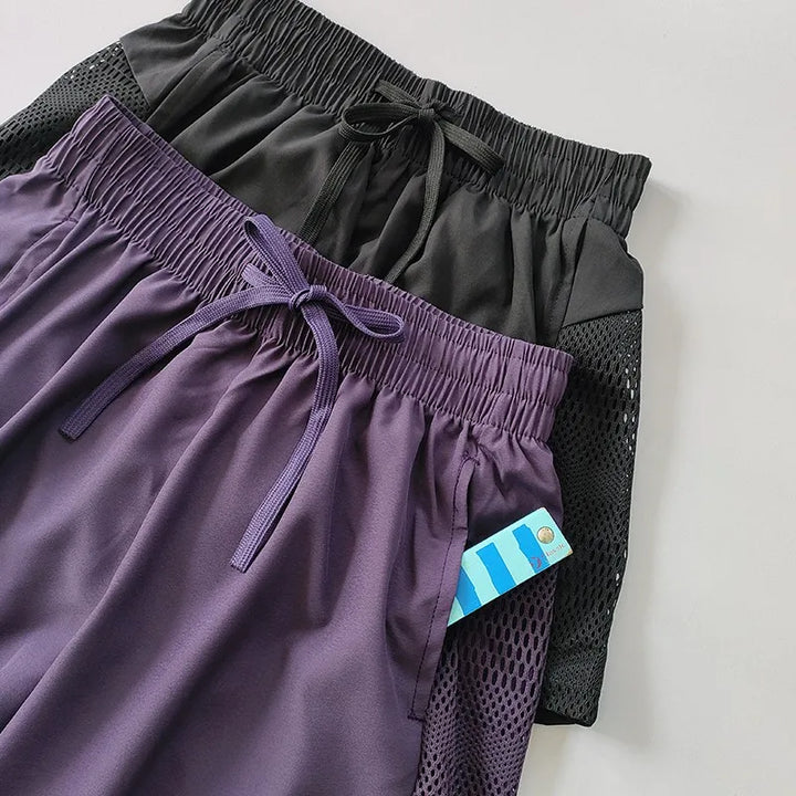 Women’s High-Waist 2-in-1 Yoga Shorts