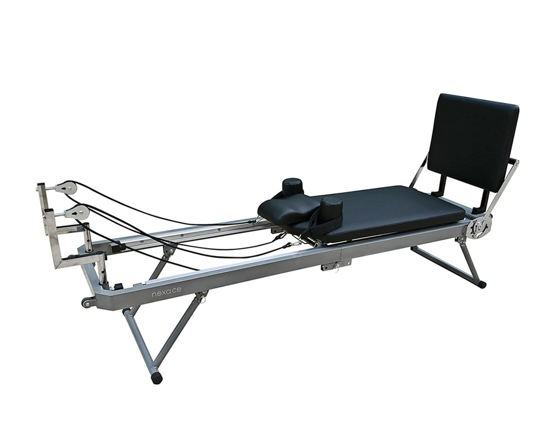 Foldable Pilates Reformer – Home Fitness Machine