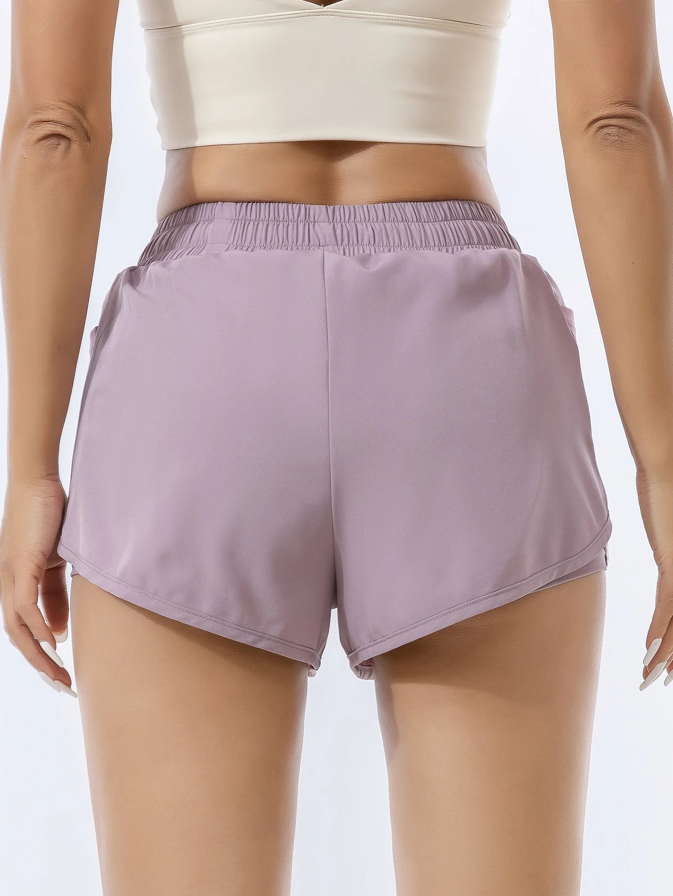 Women’s Quick-Dry Double Layered Athletic Shorts