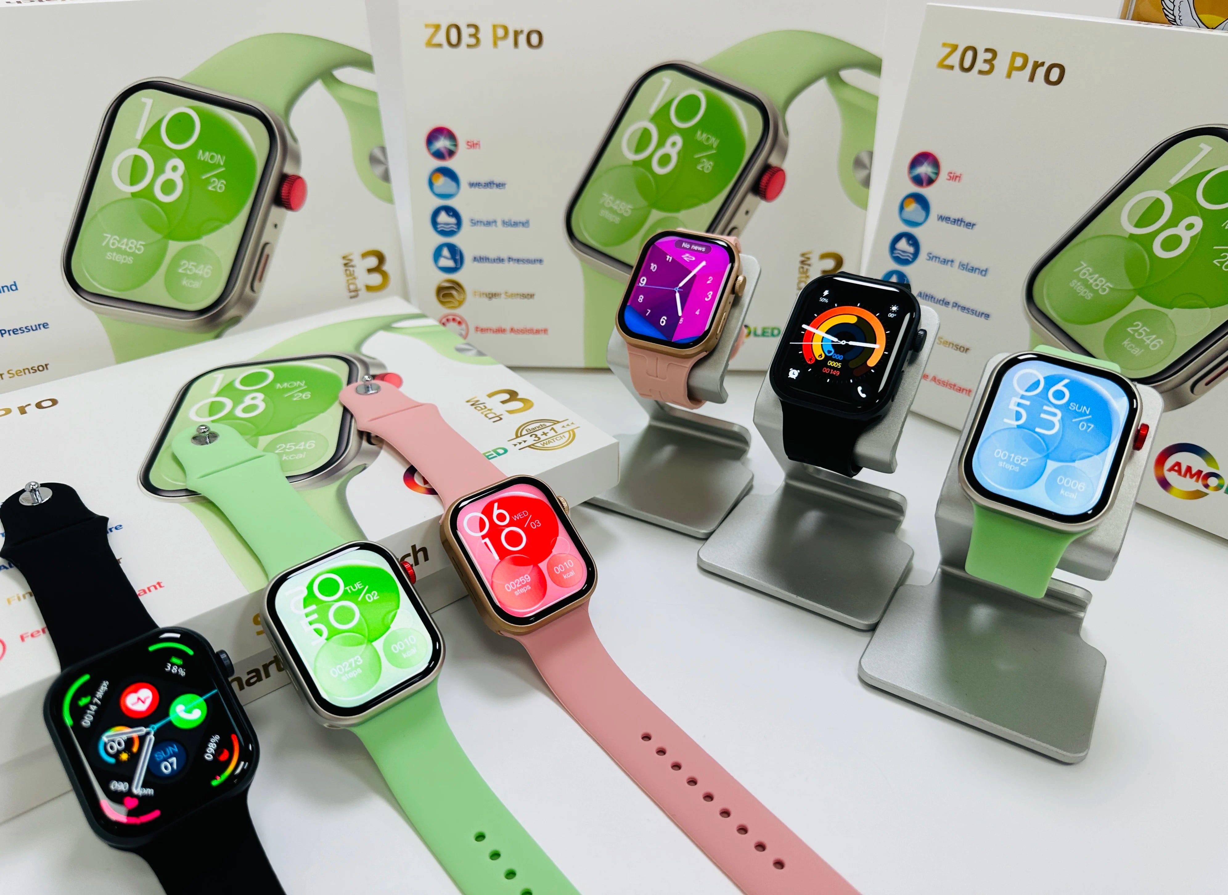 LIGE 2.01" Smartwatch – Bluetooth Call & Health Tracker