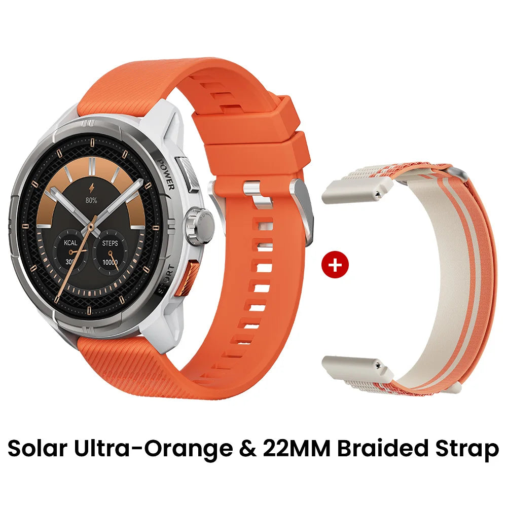 HAYLOU Solar Ultra GPS Smartwatch – 1.6" AMOLED, Bluetooth Calls, 5ATM