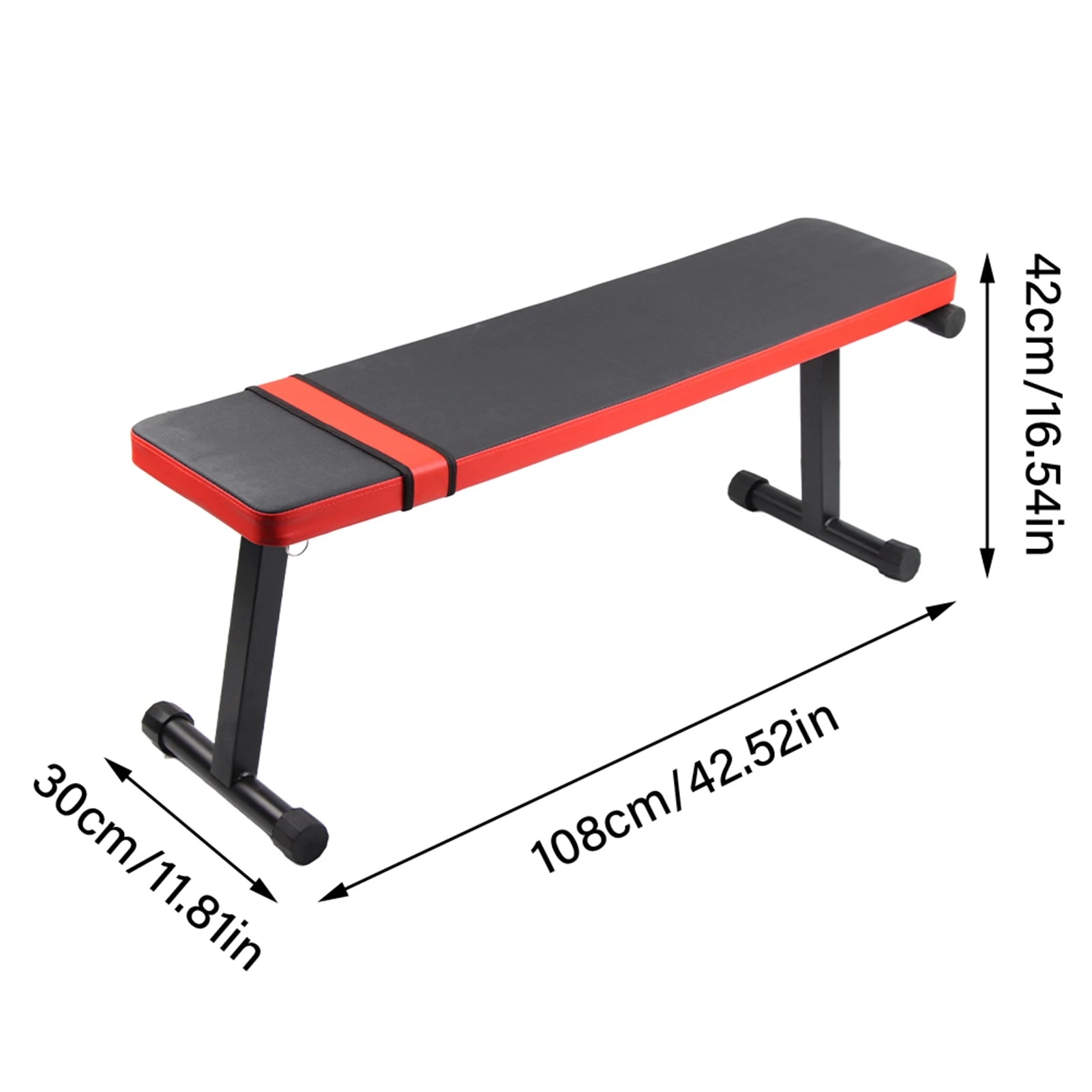 Heavy-Duty Flat Dumbbell Bench