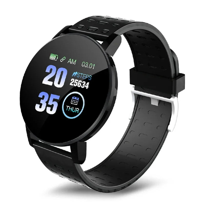1.44" Kids Smartwatch – Waterproof Fitness Tracker with Heart Rate Monitor
