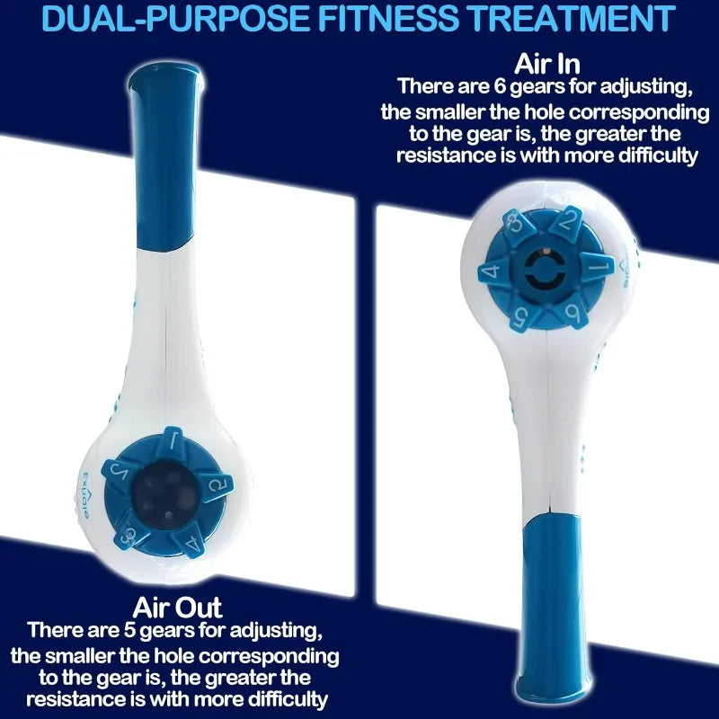 Sports Breathing Trainer – Lung Expansion & Mucus Clearance Device for Fitness & Health