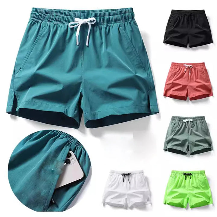 Men’s 2025 Quick-Dry Multi-Color Sports Shorts – Lightweight Outdoor Leisure Wear