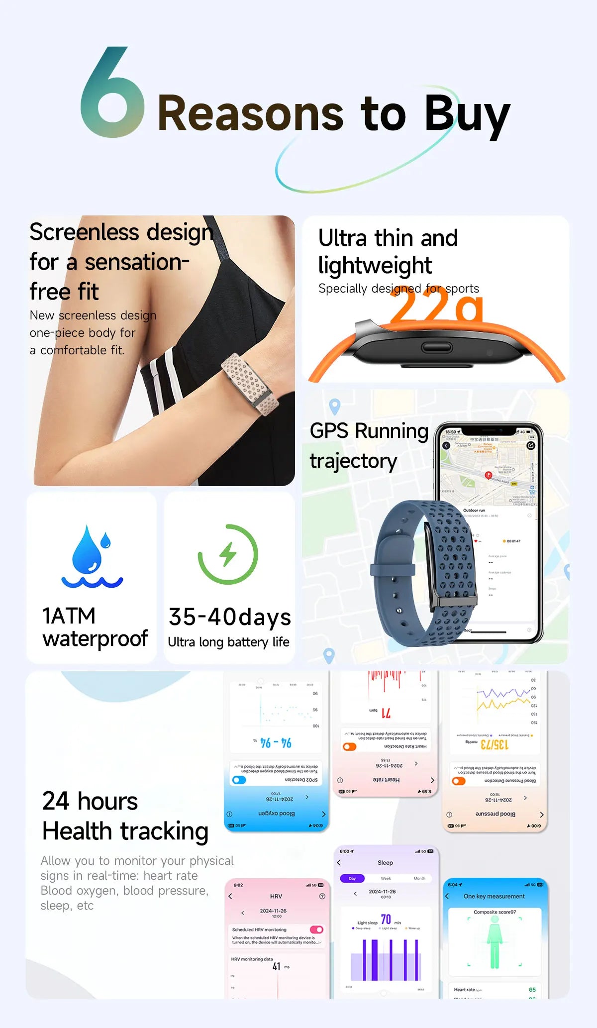 LIGE Smart Watch – Waterproof Fitness Tracker with Heart Rate & BP Monitor