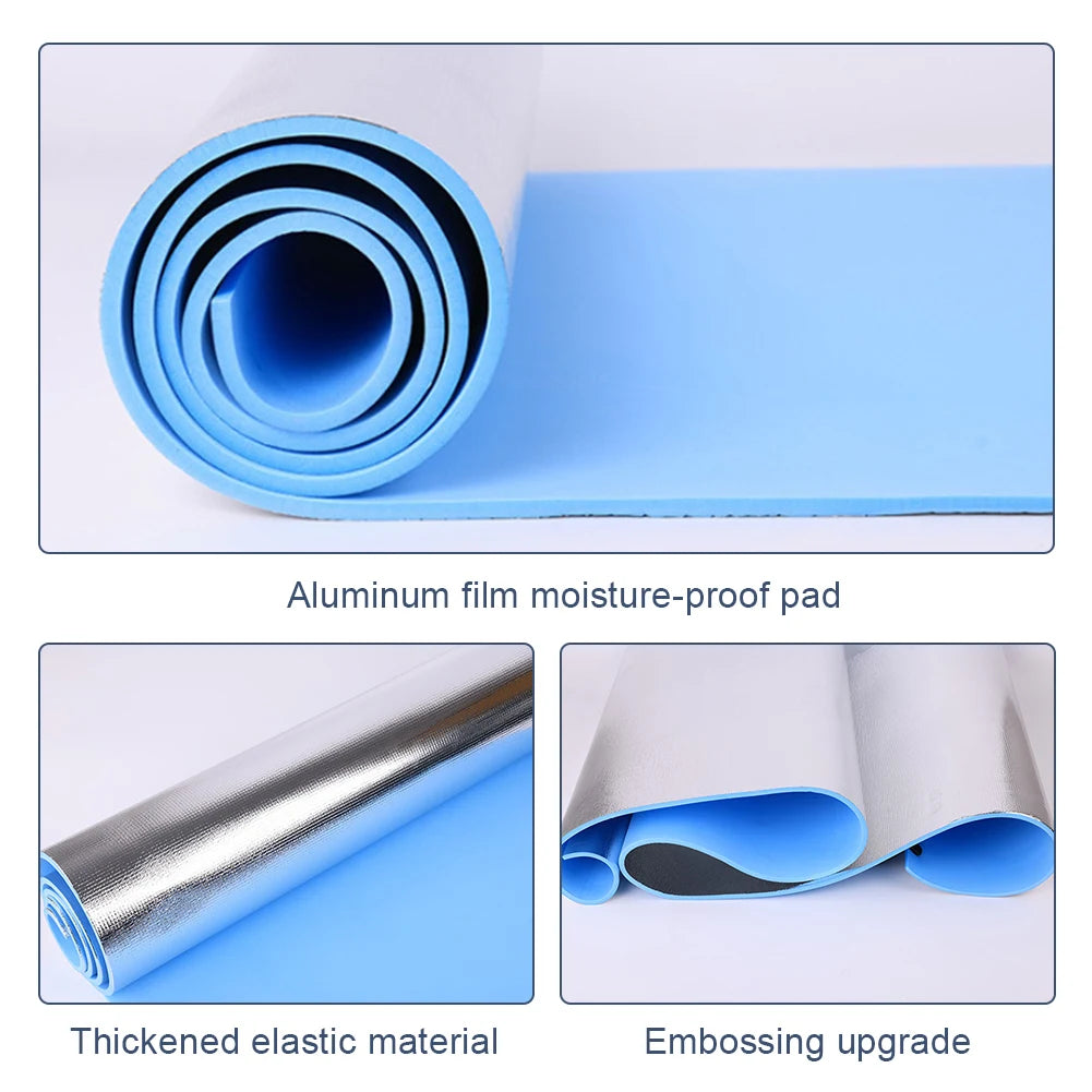 6–10mm EVA Yoga Mat – Non-Slip, Moisture-Proof Mat for Fitness & Outdoor Use